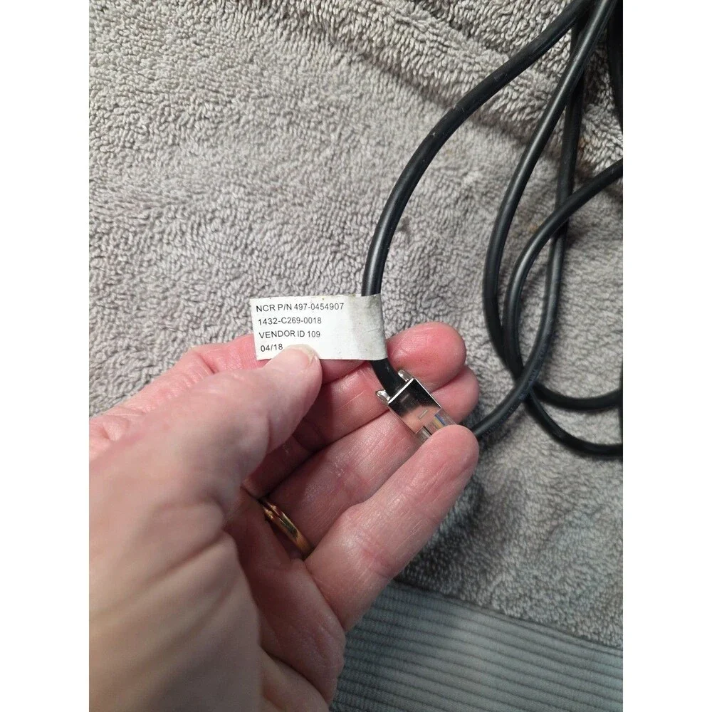 NCR Cash Drawer Cable for 2181-2105 NCR P/N: 497-0454907